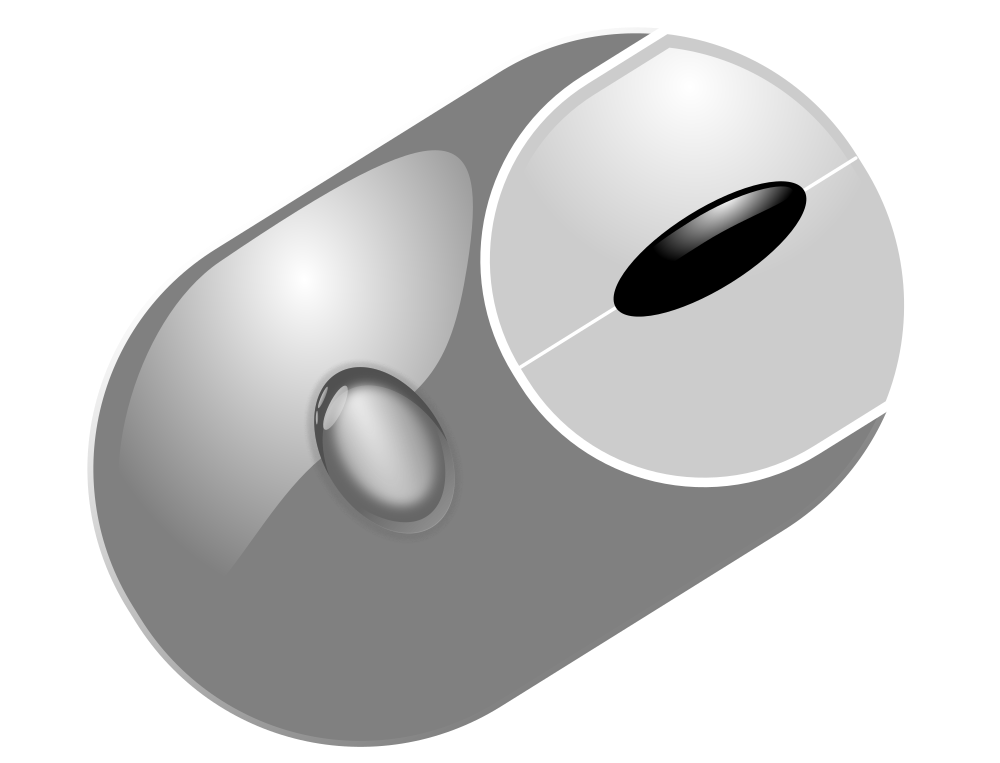 OnlineLabels Clip Art - Computer Mouse